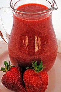 Strawberry Sauce or Any Basic Fruit Sauce