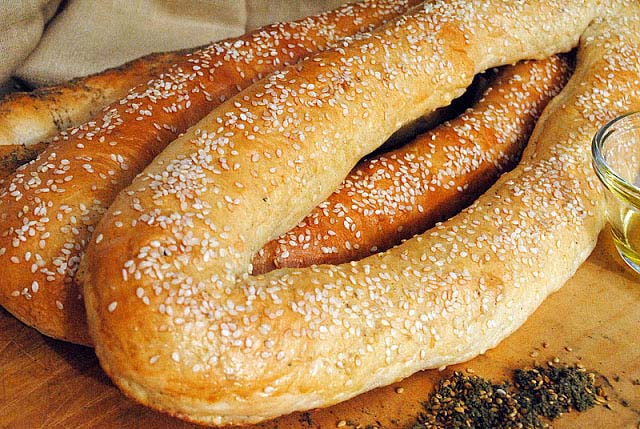 Jerusalem Bagels--A traditional bagel like the ones sold in Old Jerusalem