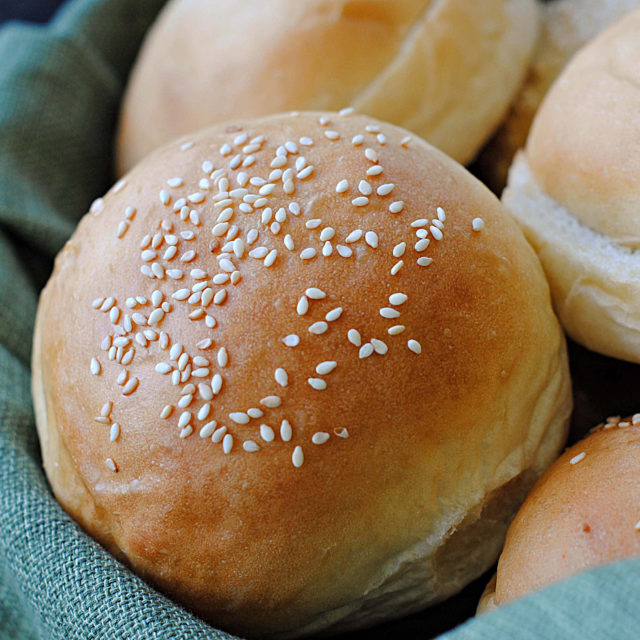 Homemade Hamburger Buns