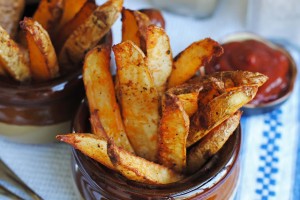 Malt Vinegar Oven Fries