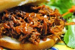 Pulled Pork Barbecue Sandwich 