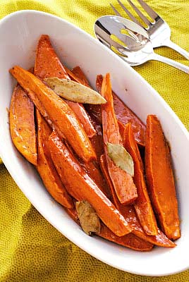 Spiced Honey-Glazed Sweet Potatoes