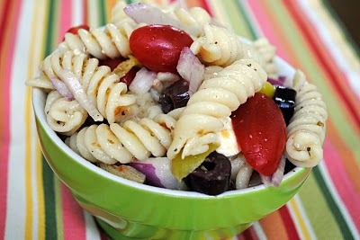 Pasta Salad--The Greek