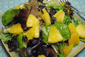 Citrus Salad with Orange and Pineapple Vinaigrette