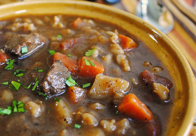 Beef with Barley Soup