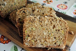 Zucchini Bread with Coconut and Pineapple