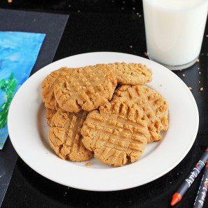 Peanut Butter Cookies with Coconut Oil