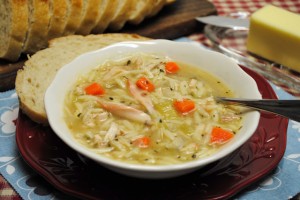 Best Chicken Soup with Orzo