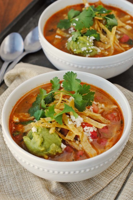 Easy Mexican Chicken Soup 