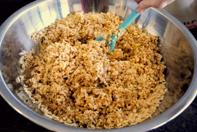 Caramel Crispy Rice Treats