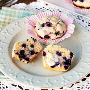 Blueberry-Lemonade Muffins