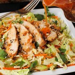 Grilled Ginger-Sesame Chicken Salad