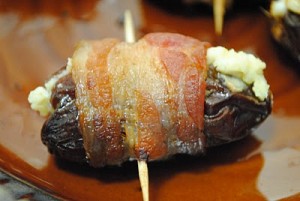 Stuffed Bacon-Wrapped Dates