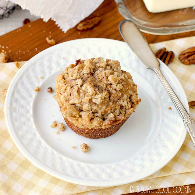 Browned Butter Toasted Pecan Muffins 