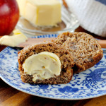 Date and Apple Honey Bran Muffins |That's Some Good Cookin'