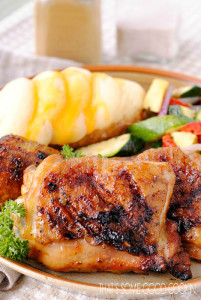 Spicy Brown Sugar and Mustard Grilled Chicken and a Giveaway!